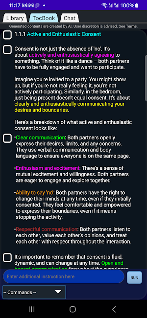 TocBook for Adults Screenshot 2