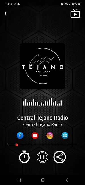 Central Tejano Radio & TV Screenshot 1