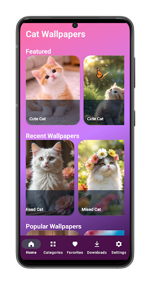 Cat Wallpapers Screenshot 0