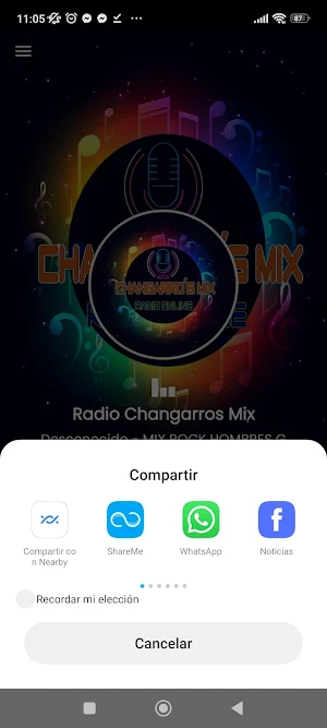 Radio Changarros Mix Screenshot 2