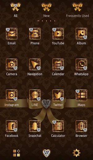 Elegant Ribbon +HOME Theme Screenshot 2