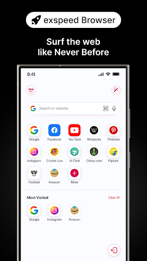 Exspeed Private Web Browser Screenshot 1