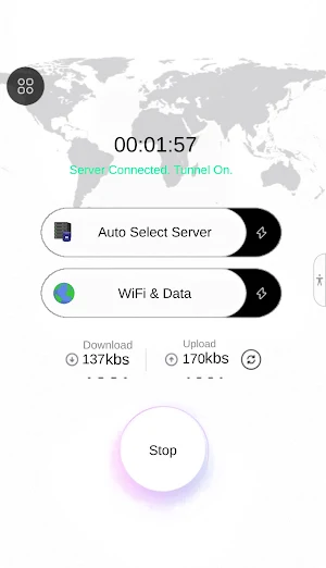taj tunnel vpn Screenshot 2