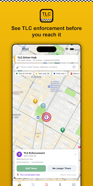 TLC Driver Hub Screenshot 1