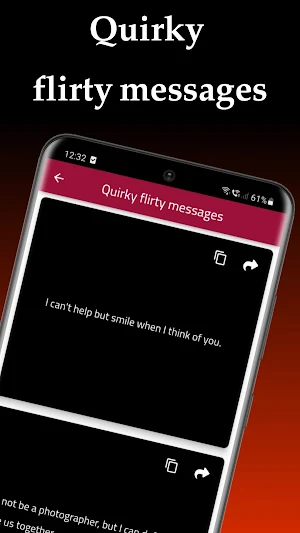Pickup Lines - Flirty Messages Screenshot 3