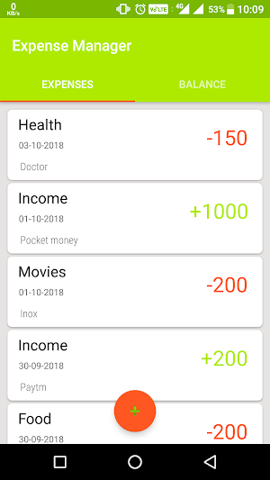Finance Manager Screenshot 0
