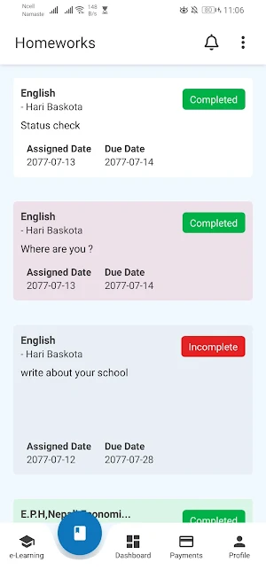 Milkyway English School Screenshot 0
