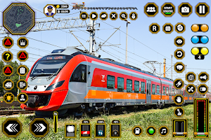 Indian Train Driving Train 3D Screenshot 0