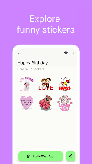 Tiksticker for WAStickerApps Screenshot 2