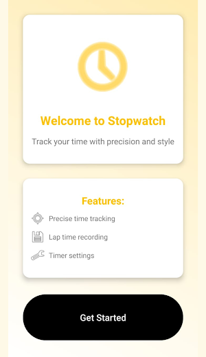 Stopwatch Screenshot 1
