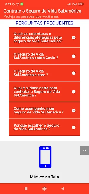 Seguro Vida SulAmérica Total Screenshot 3