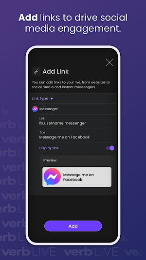 verbLIVE Screenshot 3