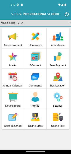 STSV INTERNATIONAL SCHOOL Screenshot 1