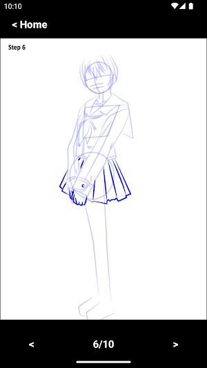 Angel Beats Anime How To Draw Screenshot 3