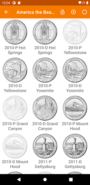 LuckyCoin Coin Collecting - Collection Tracker Screenshot 1