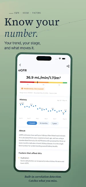 CKD Tracker Screenshot 1