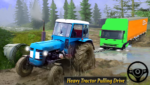 Real Tractor Pulling Simulator: Offroad | City Mod Screenshot 1