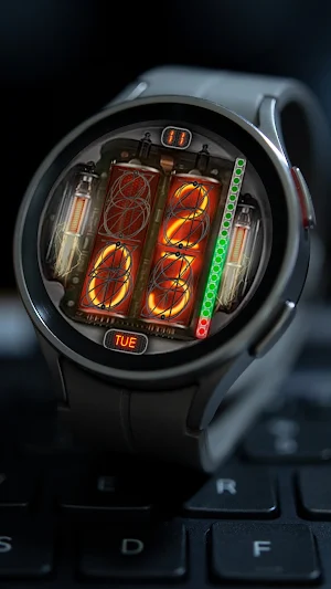 NIXIE Animated Watchface Screenshot 1