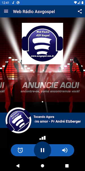 Web Rádio Asvgospel Screenshot 0