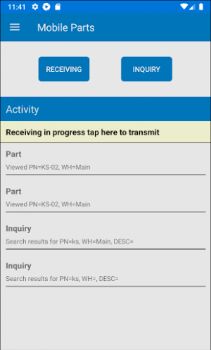 Softbase Mobile Parts Screenshot 0