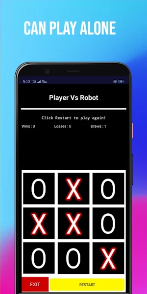 Tic Tac Toe XOX MutiPlayOnline Screenshot 1