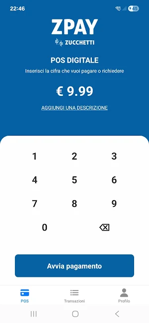 ZPAY SoftPOS Screenshot 0