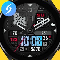 SH038 Watch Face, WearOS watch