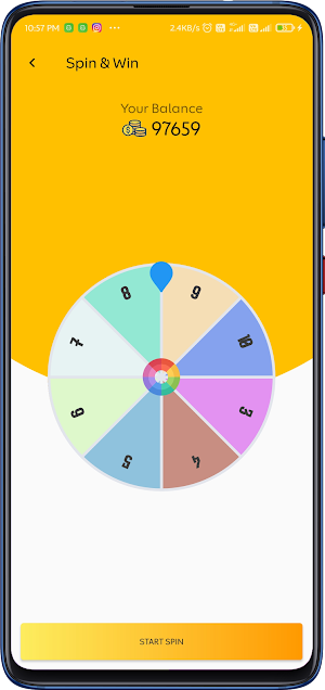 Earn Money Online 2021 - Spin and Win Free Cash Screenshot 1
