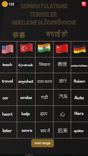 Word Hunt : Learn English Screenshot 2