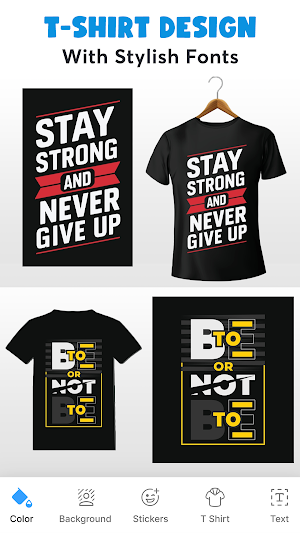 T-Shirt Design: Custom T shirt Screenshot 1