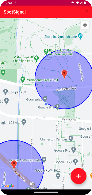 Spot Signal - Location Alarm Screenshot 3