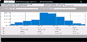 App StatisticsSmoothHistograms Screenshot 2