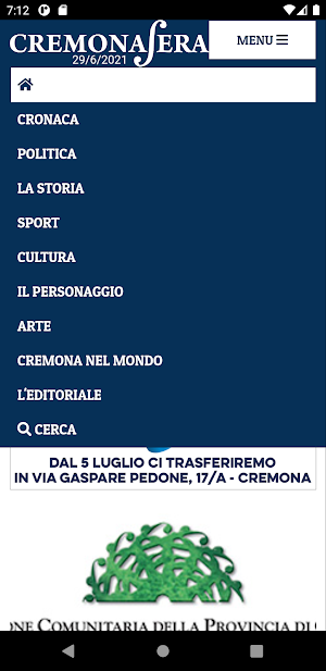 Cremona Sera Screenshot 2
