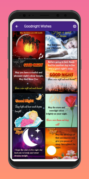 Goodnight Wishes and Blessings Screenshot 3