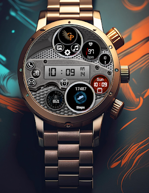 Gunner 01 Wear OS Watch Face Screenshot 0