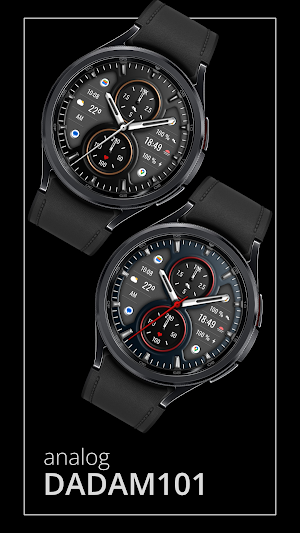 DADAM101 Analog Watch Face Screenshot 0