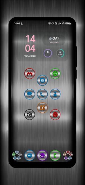 Steel Colors Icon Pack Screenshot 1