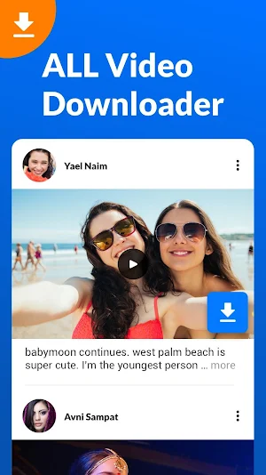 Video Downloader, Fast Video Downloader App Screenshot 1