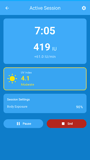 SunDTracker: Vitamin D & UV Screenshot 2