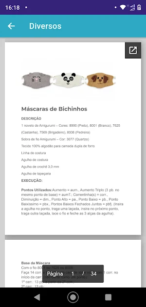 Simples Croche Screenshot 0