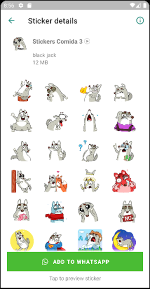 Stickers de Lobos Screenshot 2