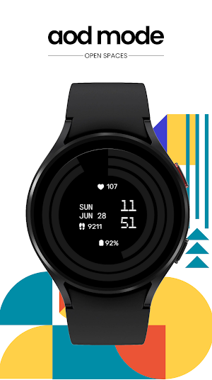 Metro Arc Watch Face Screenshot 2