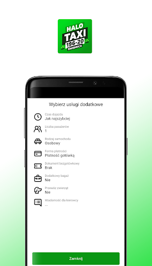 Halo Taxi Świdnica Screenshot 3