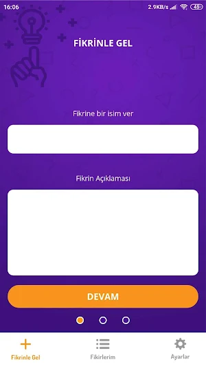 Fikrinle Gel! Screenshot 1