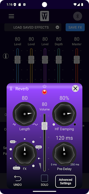ToneWoodAmp remote Screenshot 1