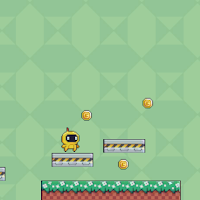 Yellow Robot Eddy-Collect Coin