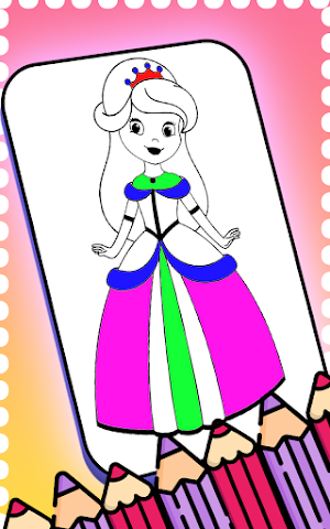 The Princess Coloring Book Screenshot 2