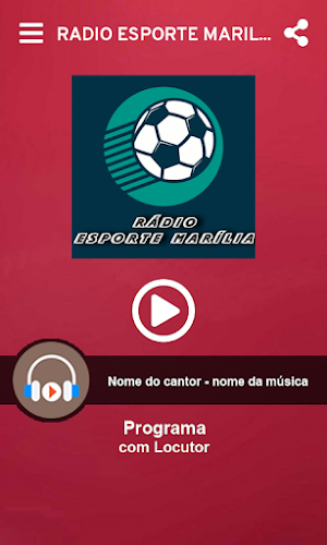 Radio Esporte Marilia Screenshot 0