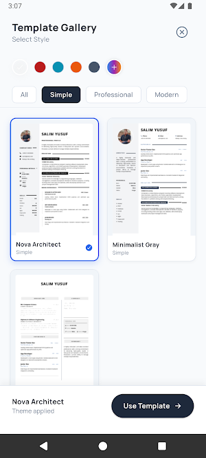 CV Soomaali Screenshot 3