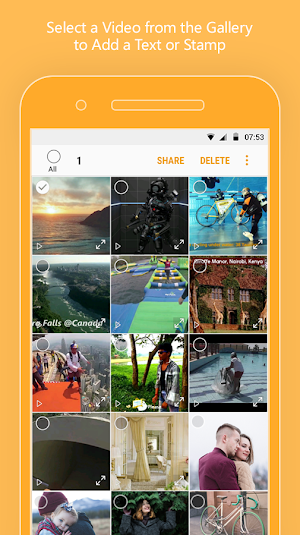 Video stamp: GPS, Timestamp, Logo video watermark Screenshot 0